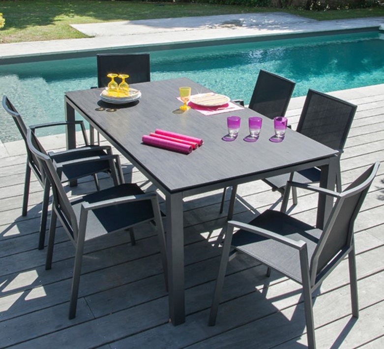 Waterproof Phenolic Resin Outdoor Table, Resin Outdoor Furniture